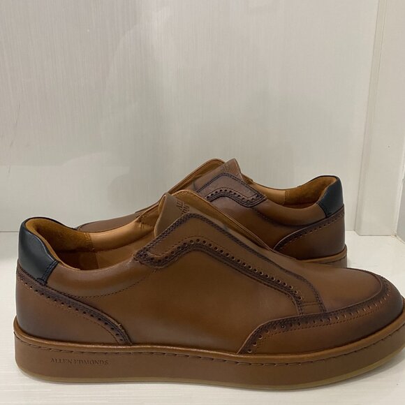 Brand New never worn Size 11 ALLEN EDMONDS Beckett Leather Slip-On Sneakers - Picture 6 of 9
